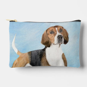 Englisch Foxhound Malerei Niedlich Original Hunde Zubehörtasche