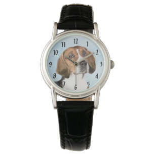 Englisch Foxhound-Malerei - Süße originelle Hundek Armbanduhr
