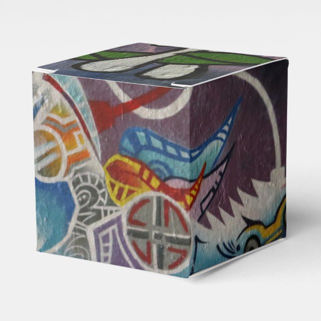 Englisch graffiti, London, UK Geschenkschachtel (Vorderseite)