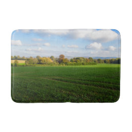 Englisch Herbst Landschaft - Personalisiert Badematte