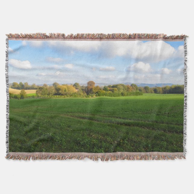 Englisch Herbst Landschaft - Personalisiert Decke (Vorderseite)