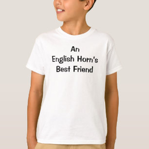 Englisch Horn Best Friend Funny Zitat T-Shirt