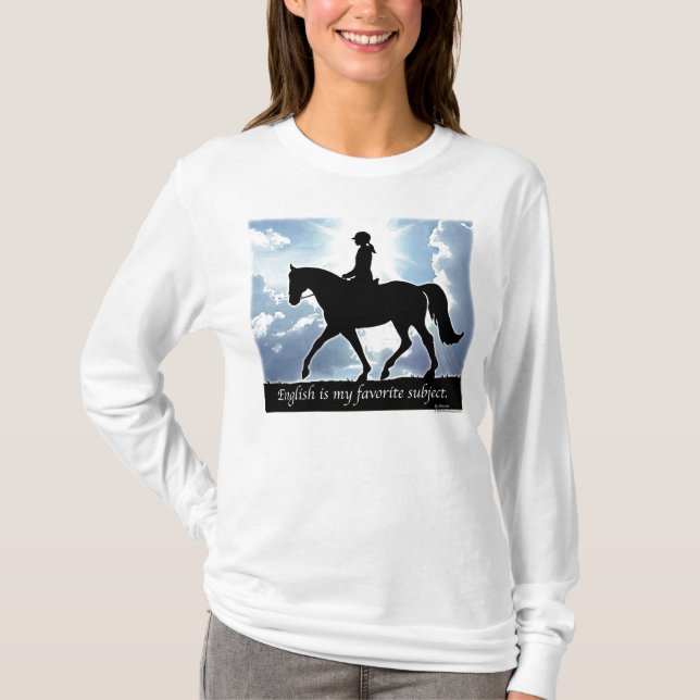 Englisch ist mein Lieblingsthema T-Shirt (Vorderseite)