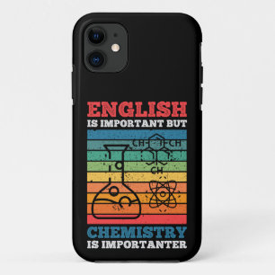 Englisch ist wichtig, aber Chemie ist wichtig Case-Mate iPhone Hülle