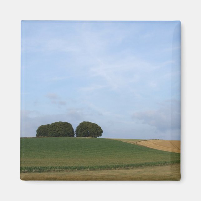 Englisch Landscape Magnet (Vorne)
