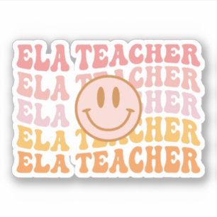 Englisch Language Arts Teacher, ELA Teacher Gift Aufkleber