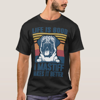 Englisch Mastiff Geschenke für Frauen Männer Masti T-Shirt