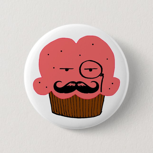 englisch Muffin Button (Vorderseite)