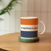Englisch New York Zitat personalisierte Mug