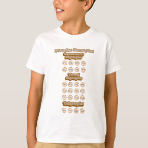 Englisch Phonics lernen Consanant Digraphs T-Shirt
