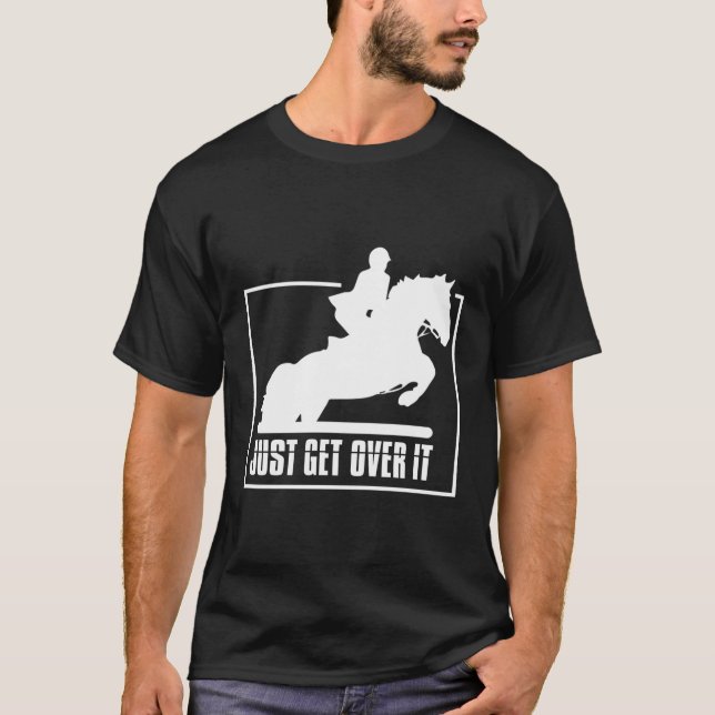 Englisch Reiten Hunter Jumper Reiten T-Shirt (Vorderseite)