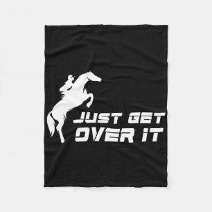 Englisch Riding Hunter Jumper Girl Reiten Fleecedecke
