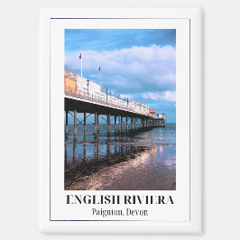 Englisch Riviera, Paignton, Devon, England. Magnet