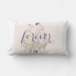 Englisch Rose Butterfly Garden Wedding Forever Lendenkissen
