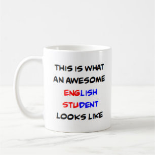 Englisch Schüler, phantastisch Kaffeetasse