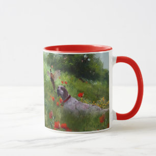 Englisch Setter, Fasanierjagd Tasse