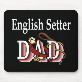 Englisch Setter Vater Geschenke Mousepad