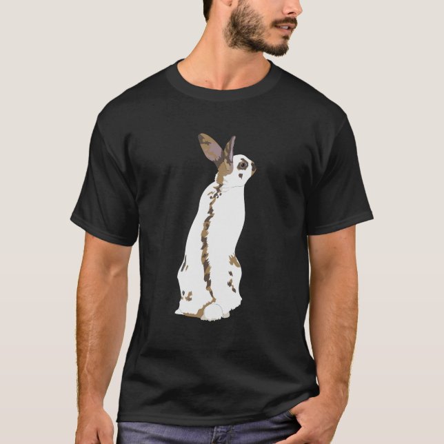 Englisch Spot Rabbit - Stehend T-Shirt (Vorderseite)