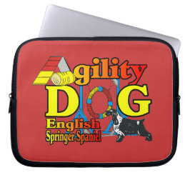 Englisch Springer Spanisch Agility Laptopschutzhülle