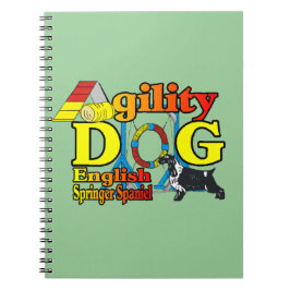 Englisch Springer Spanisch Agility Notizblock