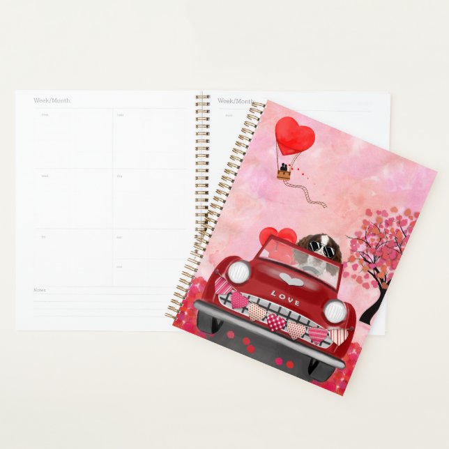 Englisch Springer Spanisch Car Hört Valentins Planer (Anzeige)
