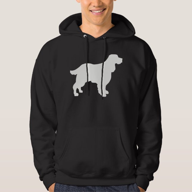 Englisch Springer Spanisch Hoodie (Vorderseite)