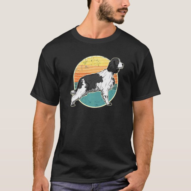 Englisch Springer Spanisch Hunde Rasse 51 T-Shirt (Vorderseite)