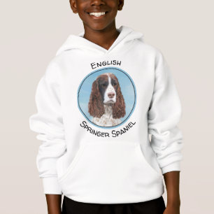 Englisch Springer Spanisch Malerei Original Dog Ar Hoodie