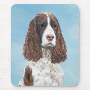 Englisch Springer Spanisch Malerei Original Dog Ar Mousepad