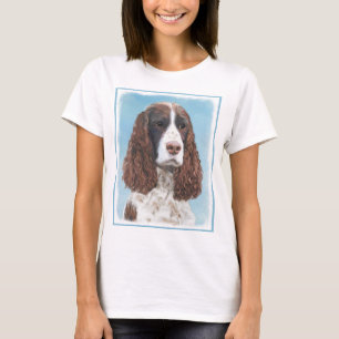 Englisch Springer Spanisch Malerei Original Dog Ar T-Shirt