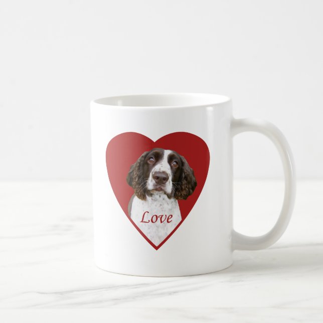 Englisch Springer Spanische Liebe Kaffeezubereitun Kaffeetasse (Rechts)