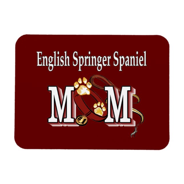 Englisch Springer Spanische Mama Geschenke Magnet (Horizontal)