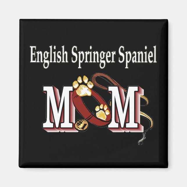 Englisch Springer Spanische Mama Geschenke Magnet (Vorne)