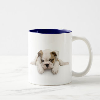 Englisch-Stier-HundeTasse Zweifarbige Tasse