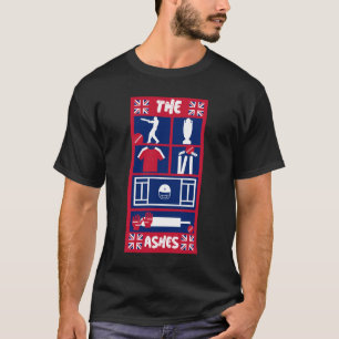 Englisch Test Cricket T-Shirt