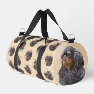 Englisch Toy Spanisch Malerei Original Animal Art Duffle Bag