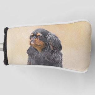 Englisch Toy Spanisch Malerei Original Animal Art Golf Headcover