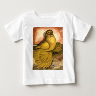 Englisch Trumpeter Yellow Self Baby T-shirt