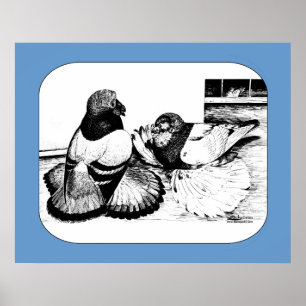 Englisch Trumpeters Poster