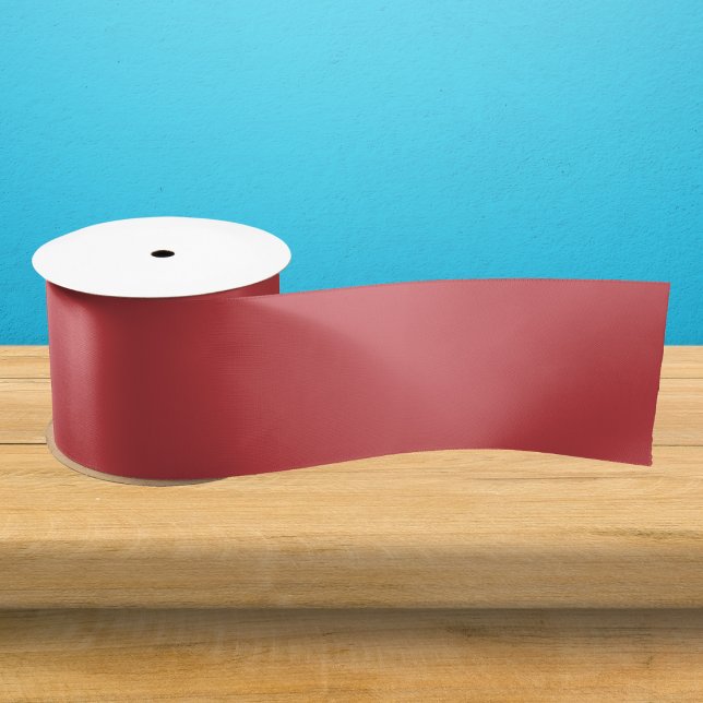Englisch Vermillion Solid Color Satinband (Von Creator hochgeladen)