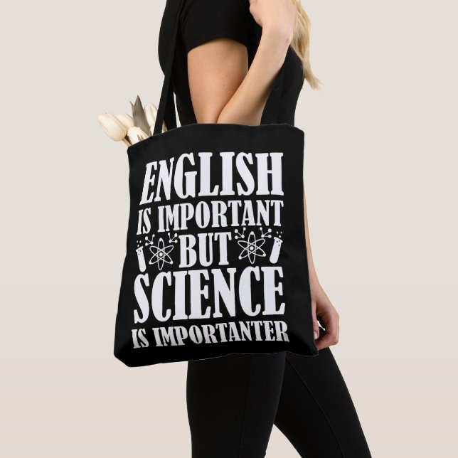 Englisch wichtig, aber Science Funny Teacher Spric (Von Nahem)