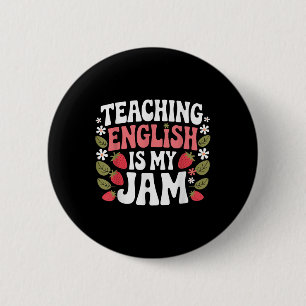 Englisch zu unterrichten ist mein Marschlehrer zur Button