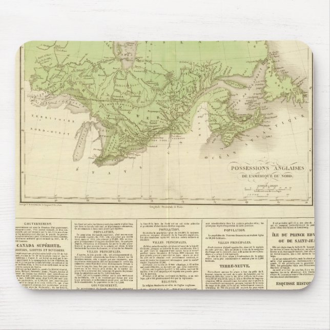 Englische Besitztümer Mousepad (Vorne)