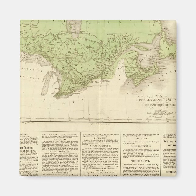 Englische Besitzungen Magnet (Vorne)