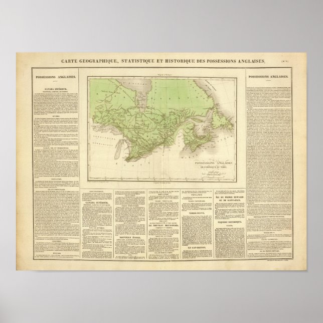 Englische Besitzungen Poster (Vorne)