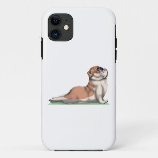 Englische Bulldogge Hund Yoga Case-Mate iPhone Hülle