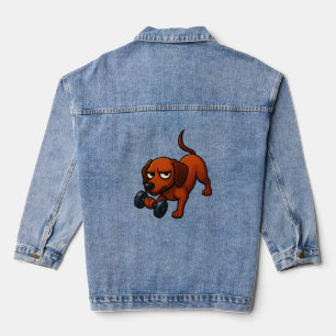 Englische Bulldogge Jeansjacke