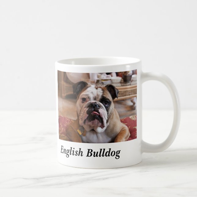 Englische Bulldogge Kaffeetasse (Rechts)