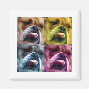 Englische Bulldogge Magnet