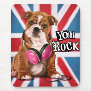 Englische Bulldogge Mousepad